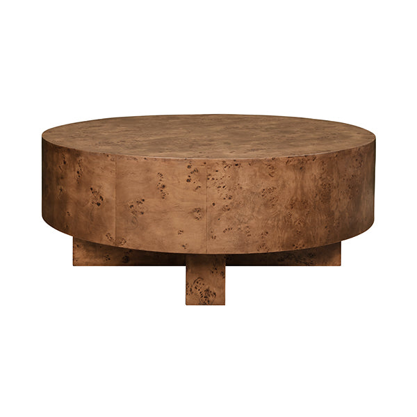 Oslo Coffee Table Dark Burl Wood