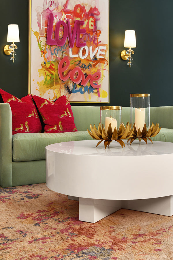 Oslo Coffee Table White Lacquer