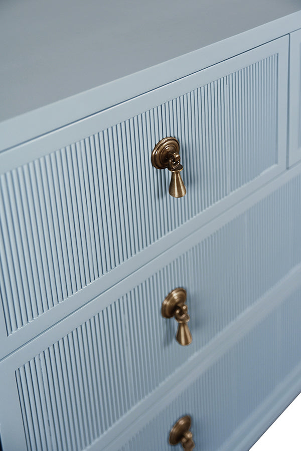 Pascal Chest Light Blue Lacquer