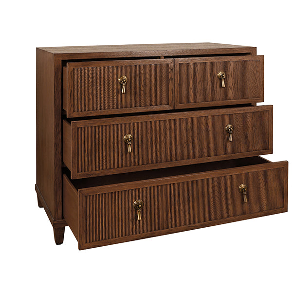 Pascal Chest Provincial Brown Oak