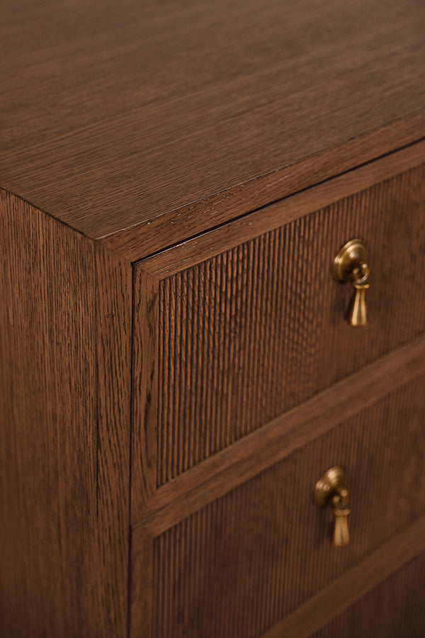 Pascal Chest Provincial Brown Oak