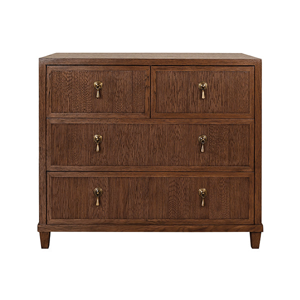Pascal Chest Provincial Brown Oak