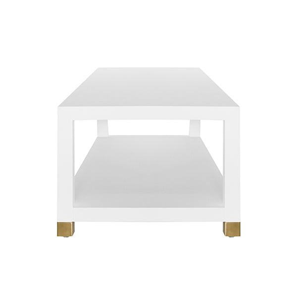 Patricia Coffee Table - White Lacquer