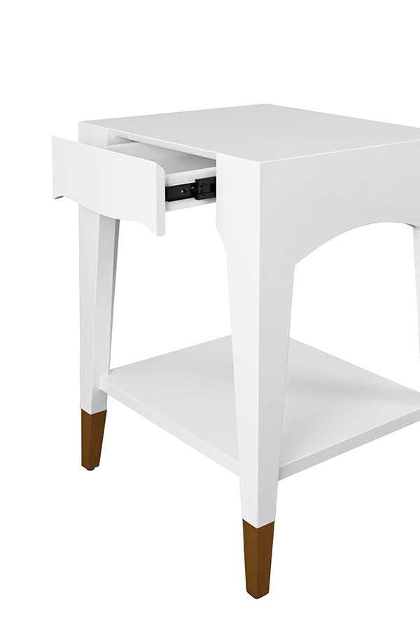 Patti Side Table White