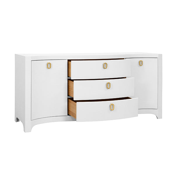 Paulina Cabinet - White Linen