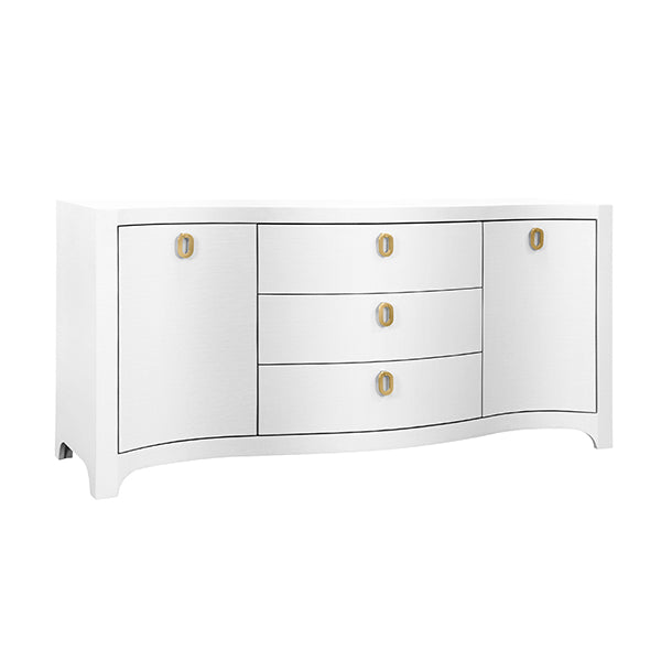 Paulina Cabinet - White Linen