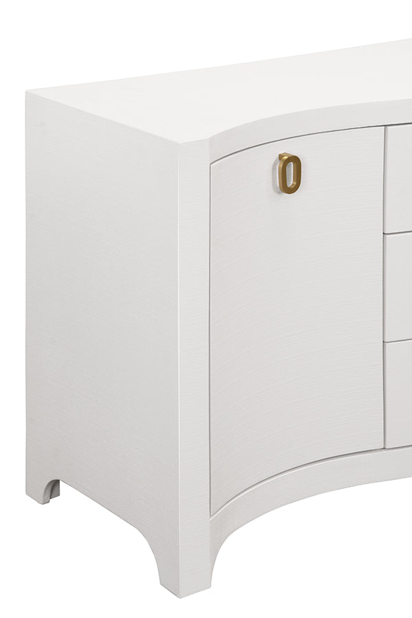 Paulina Cabinet - White Linen