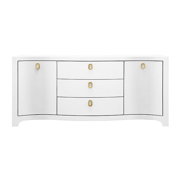 Paulina Cabinet - White Linen