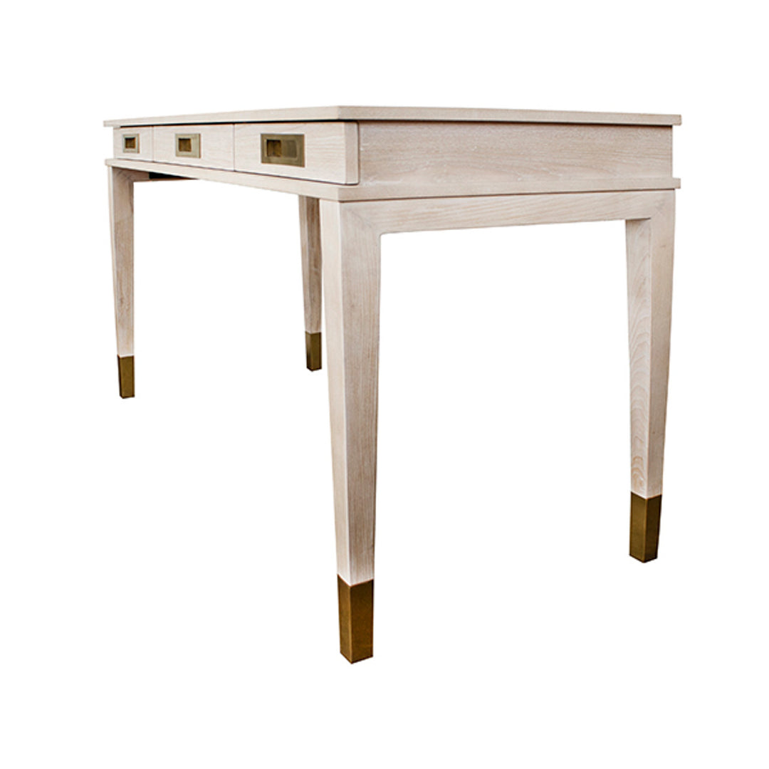 Plato Desk - Cerused Oak