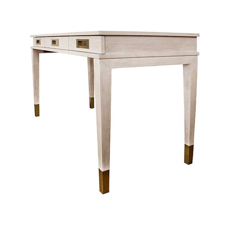 Plato Desk - Cerused Oak