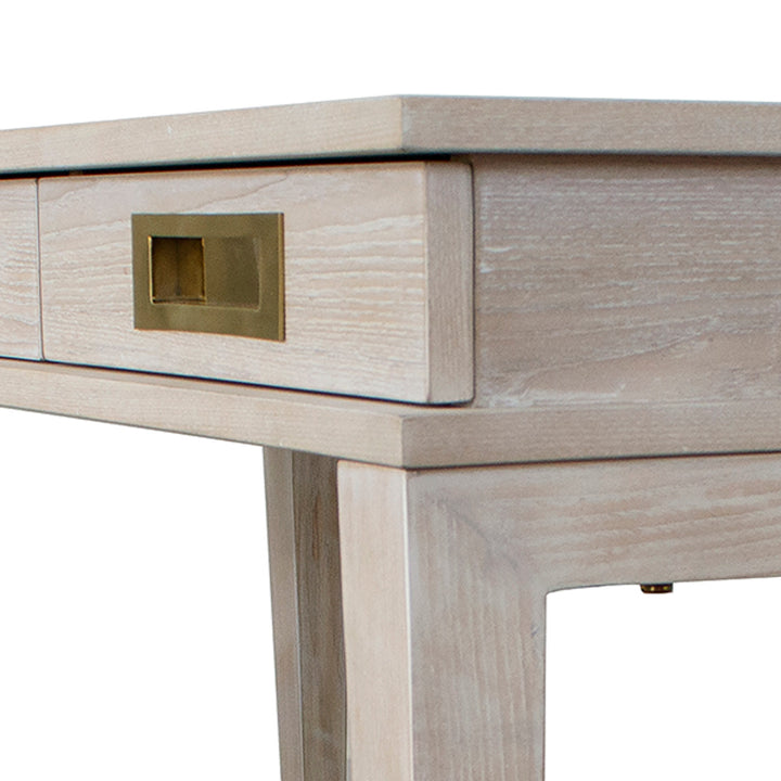 Plato Desk - Cerused Oak
