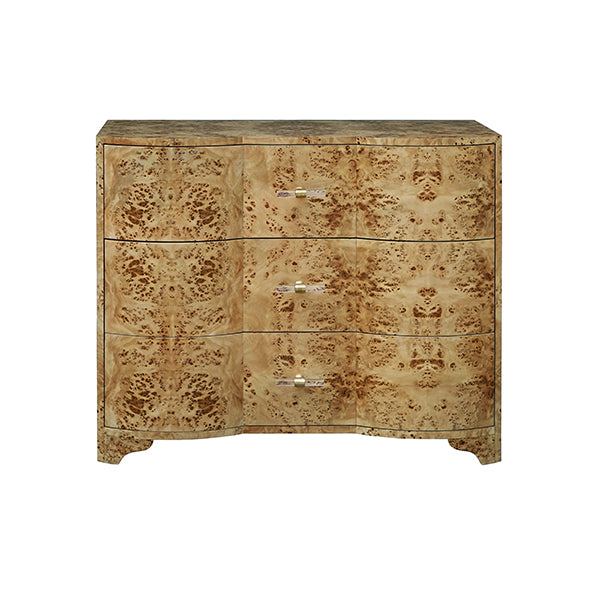 Plymouth Chest - Light Burl Wood