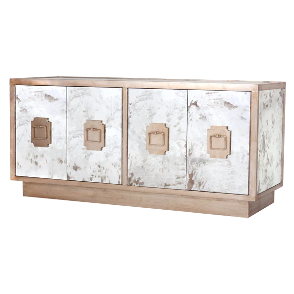 Ponti Cabinet - Silver