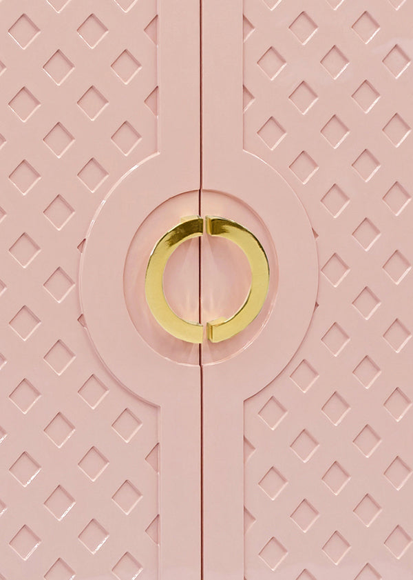 Poppy Cabinet Pink Lacquer