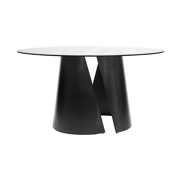 Portia Black Dining Table - 26.5"
