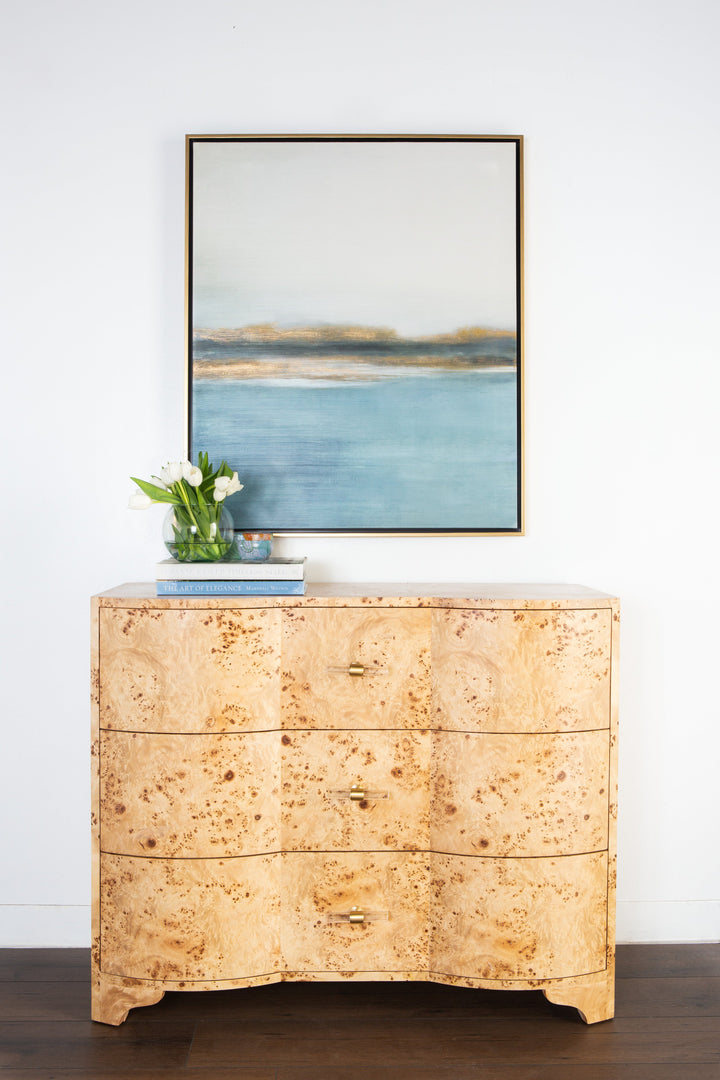 Plymouth Chest - Light Burl Wood