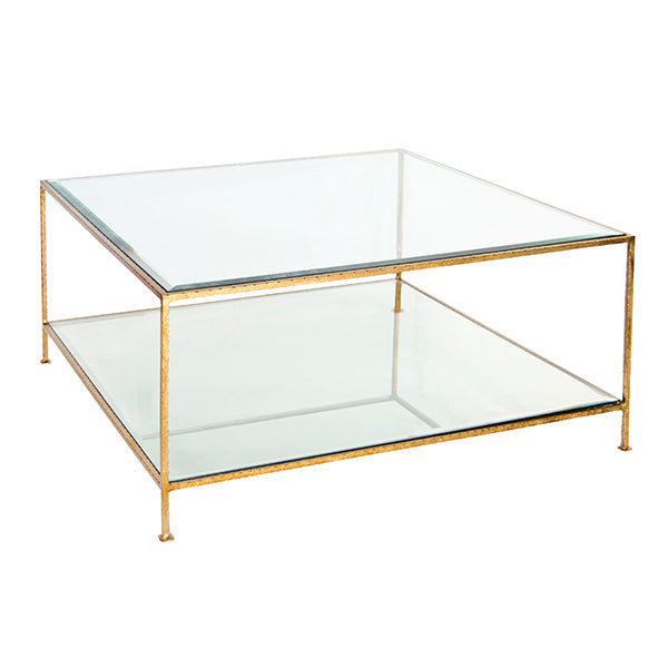 Quadro Coffee Table - Gold