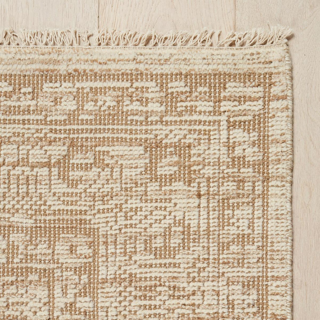 Ankara Hand Knotted Rug - Sand