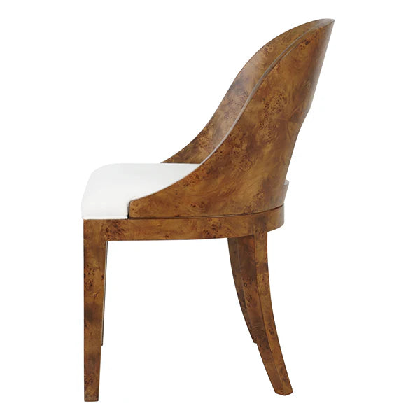 Rafferty Dining Chair - Dark Burl Wood