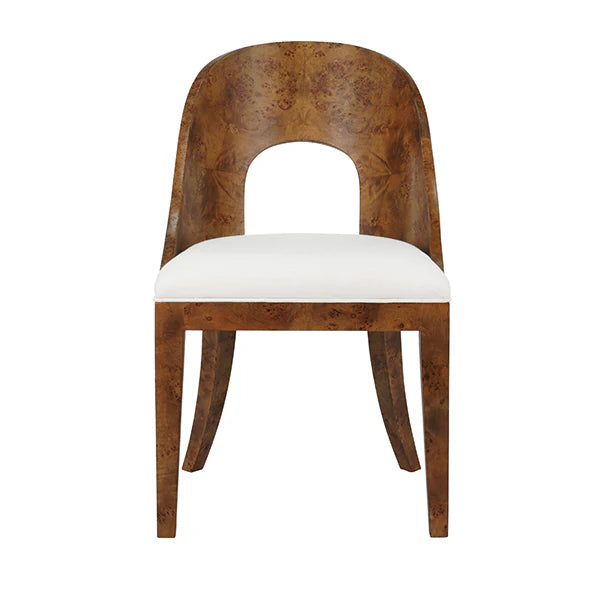 Rafferty Dining Chair - Dark Burl Wood