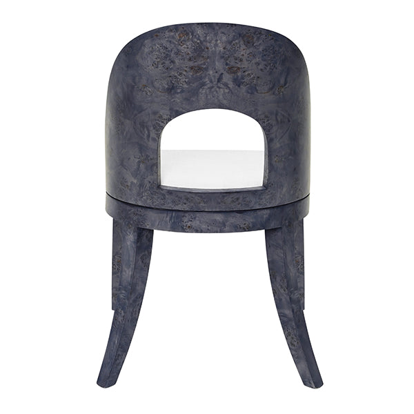 Rafferty Dining Chair - Navy Burl Wood