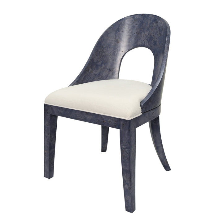 Rafferty Dining Chair - Navy Burl Wood