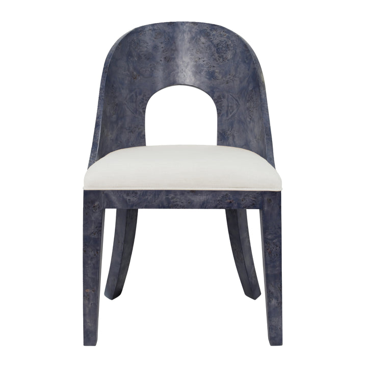 Rafferty Dining Chair - Navy Burl Wood