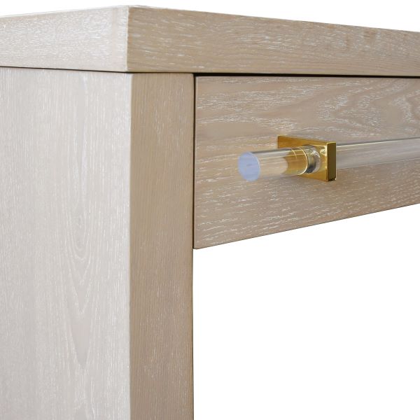 Ralph Desk - Cerused Oak