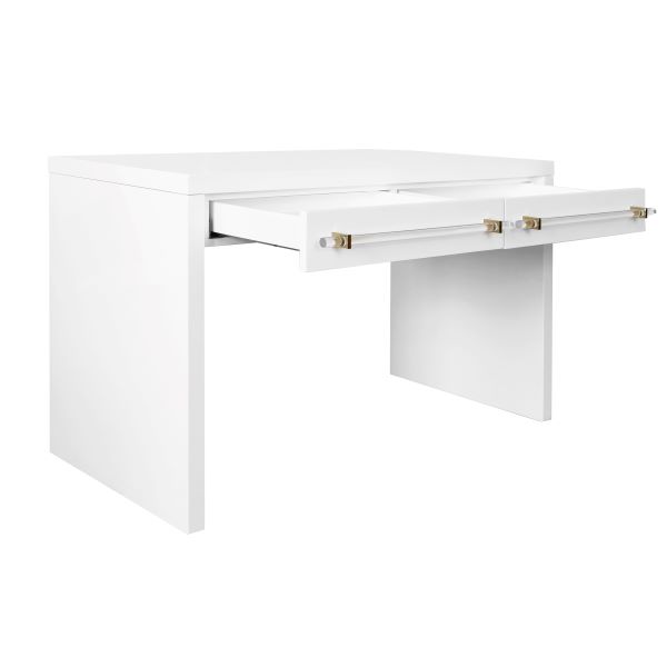 Ralph Desk - White Lacquer
