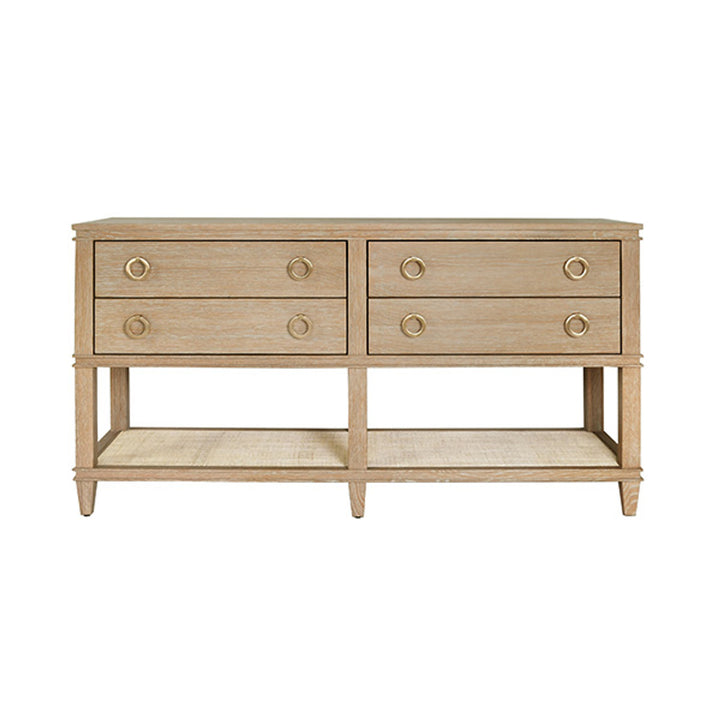 Richmond Console - Cerused Oak
