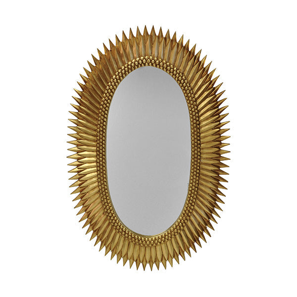 Rita Mirror - Gold Leaf