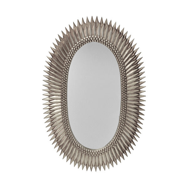 Rita Mirror - Silver Leaf