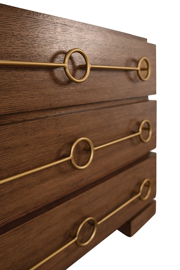 Roderick Chest Provincial Brown Oak
