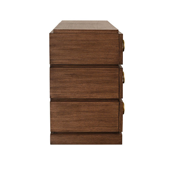 Roderick Chest Provincial Brown Oak