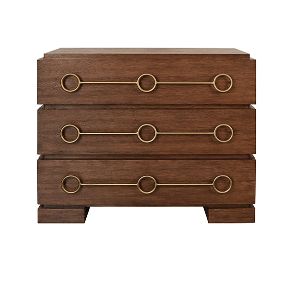 Roderick Chest Provincial Brown Oak