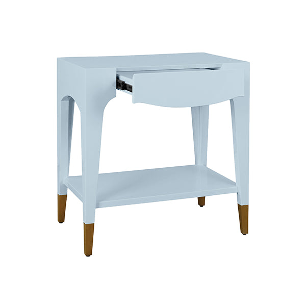 Ronny Side Table Light Blue