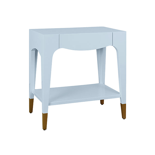 Ronny Side Table Light Blue