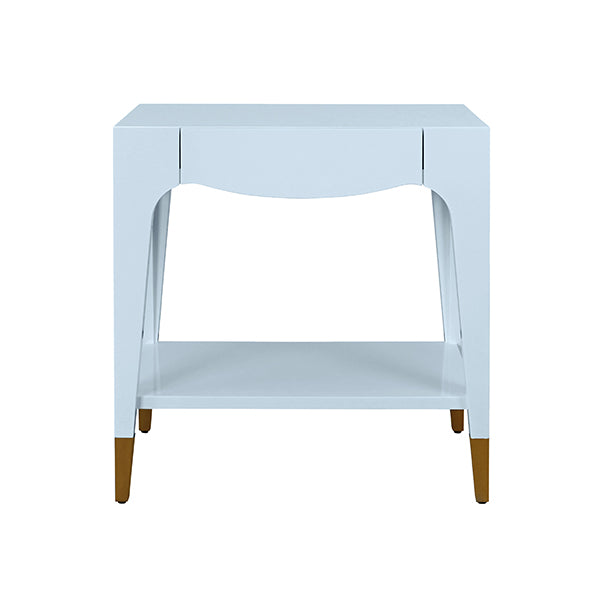Ronny Side Table Light Blue