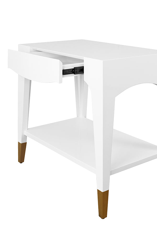 Ronny Side Table White