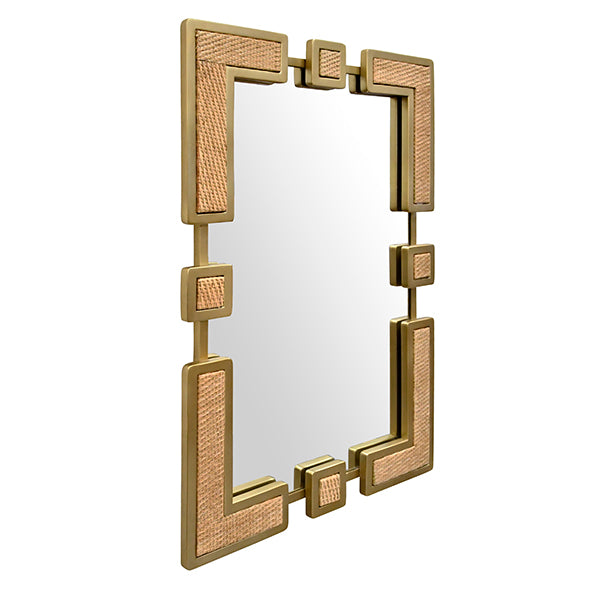 Roro Rattan Mirror