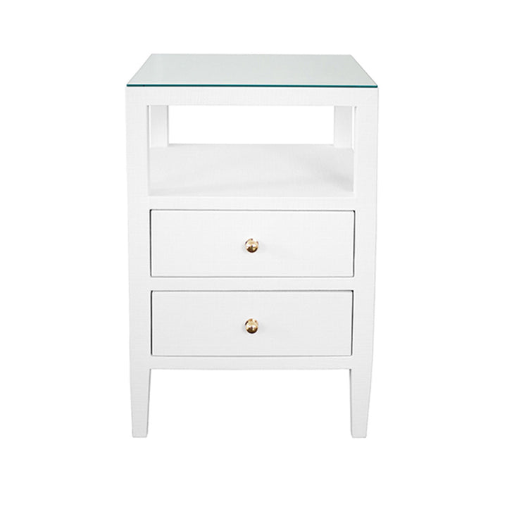 Roscoe Side Table - White