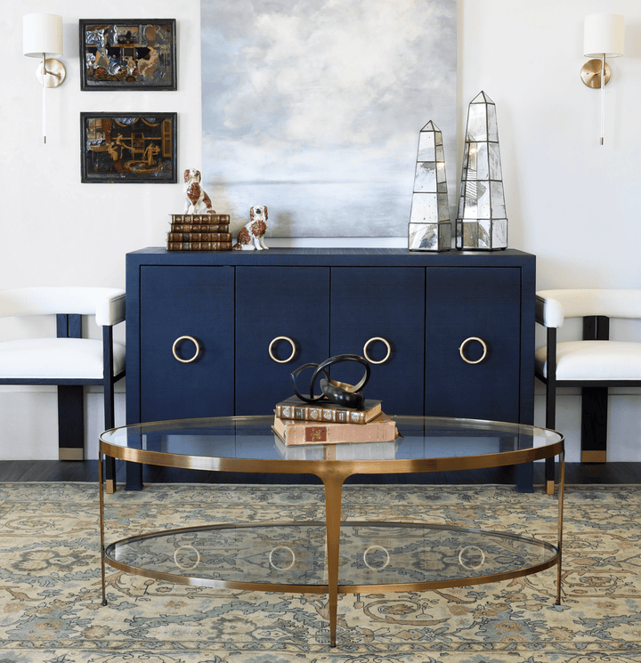 Rue Buffet - Navy Linen