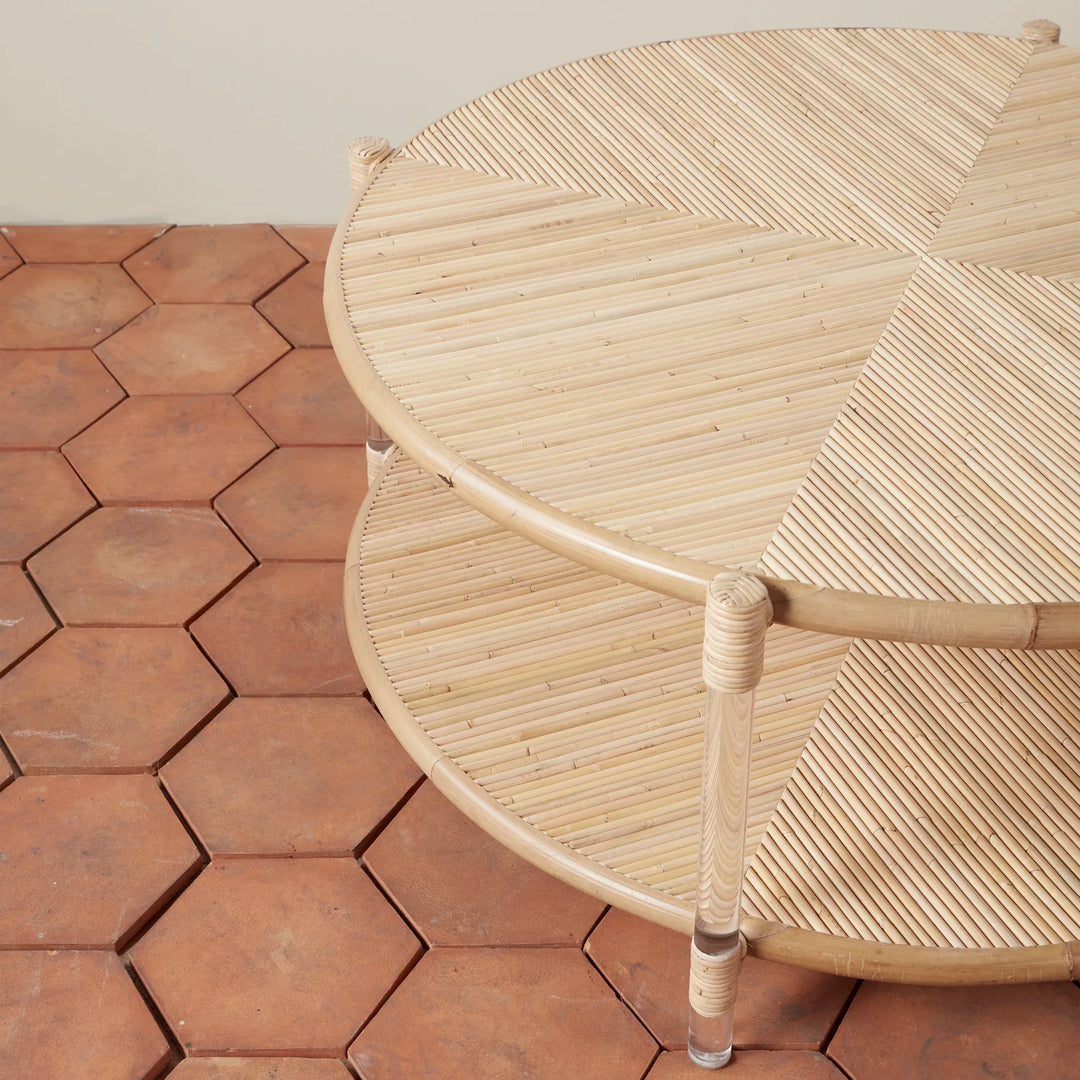Waterfall Wicker Coffee Table (Copy)