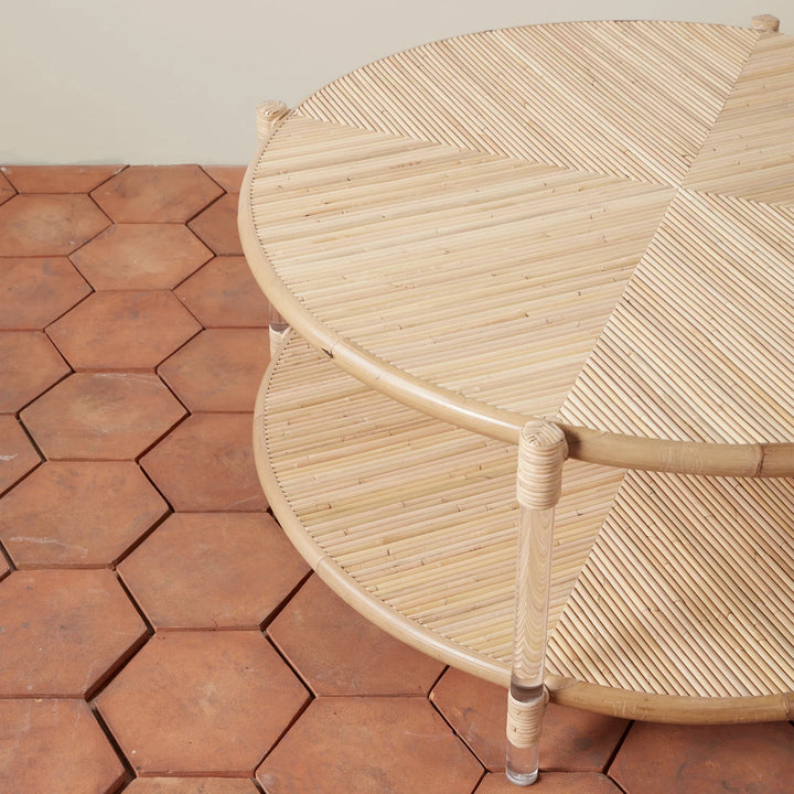 Waterfall Wicker Coffee Table (Copy)