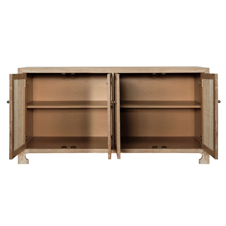 Sofia Cabinet - Cerused Oak