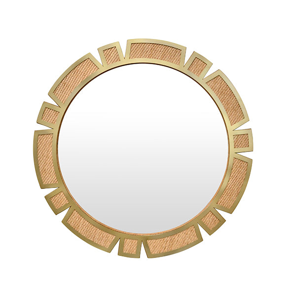 Sunday Rattan Mirror