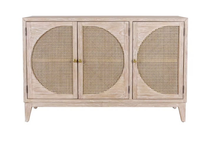 Olivia 3 Door Cabinet Natural