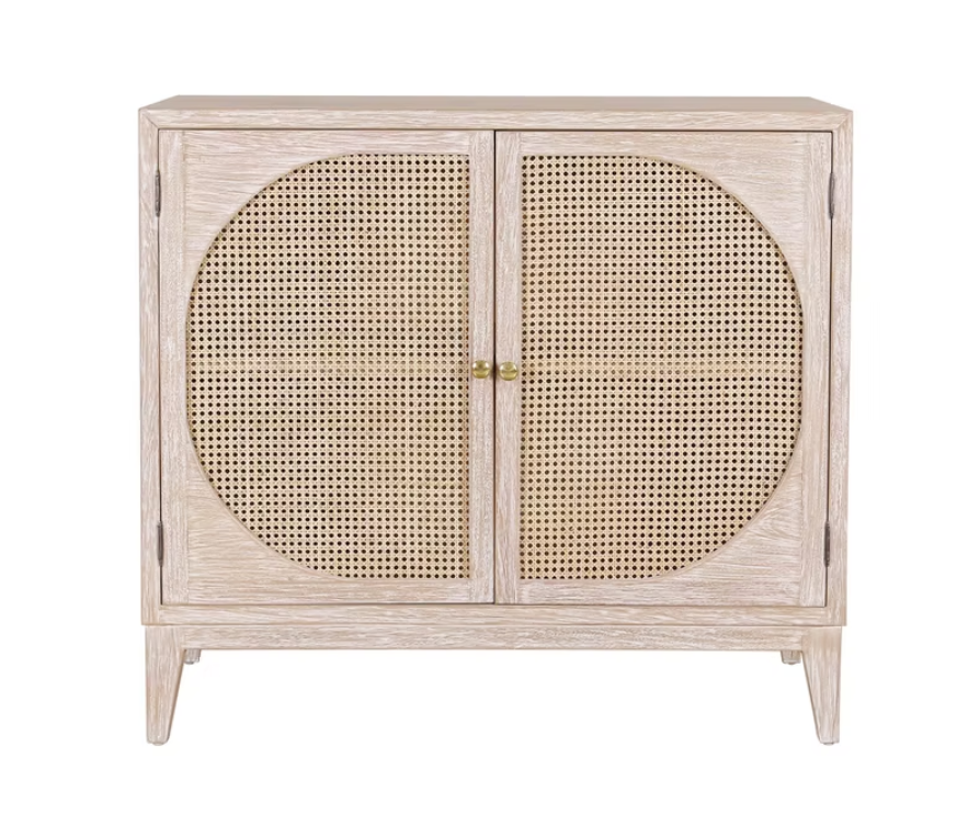 Olivia 2 Door Cabinet Natural