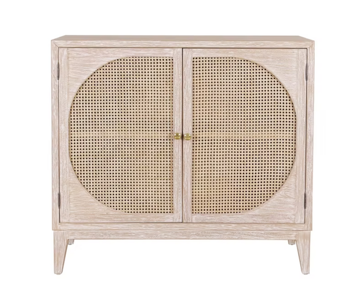 Olivia 2 Door Cabinet Natural