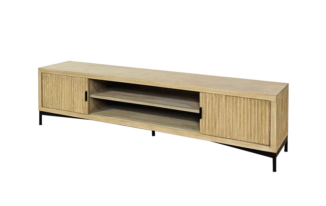 Kurt Low Media Cabinet Natural